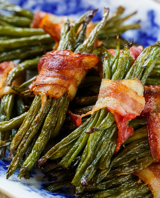 Green Bean Bundles Wrapped in Bacon