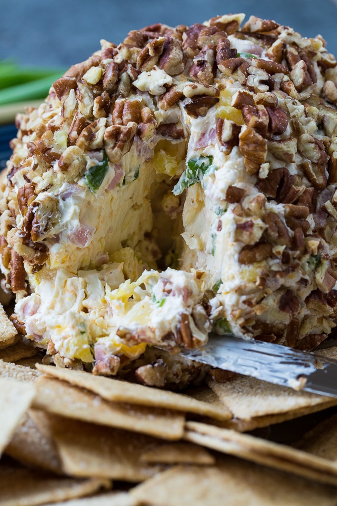 Ham and Pineapple Cheese Ball