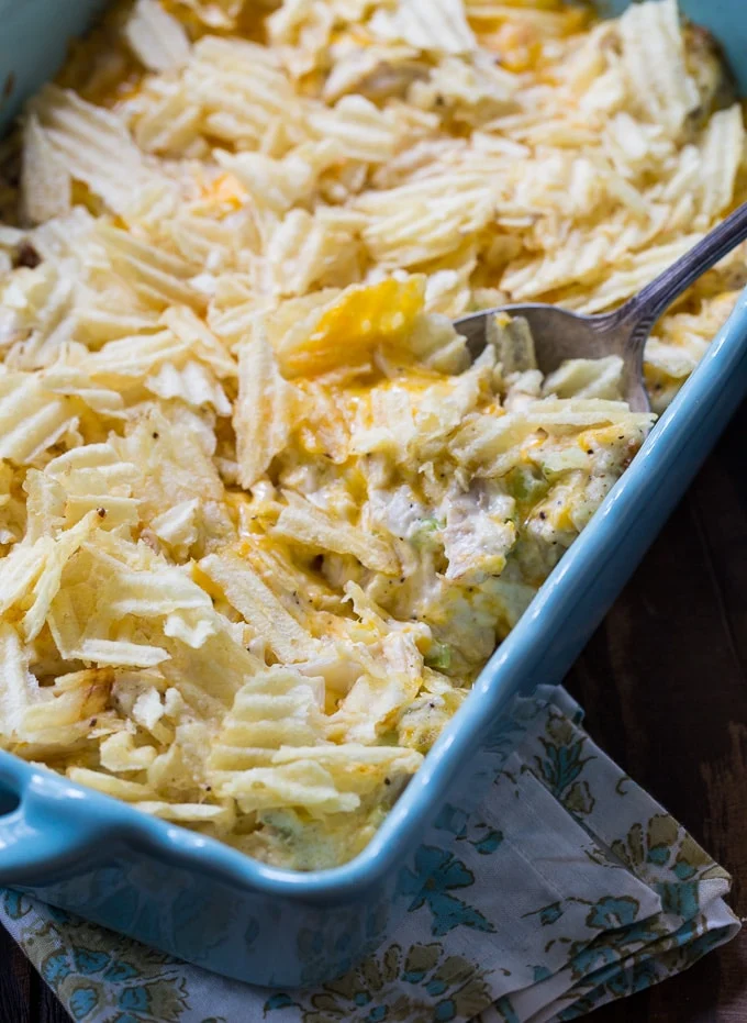Hot Chicken Salad casserole