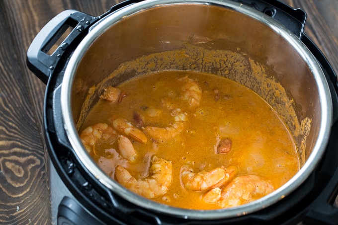 Instant Pot Indian Butter Shrimp