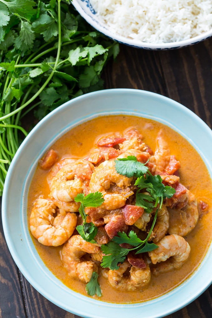 Instant Pot Indian Butter Shrimp