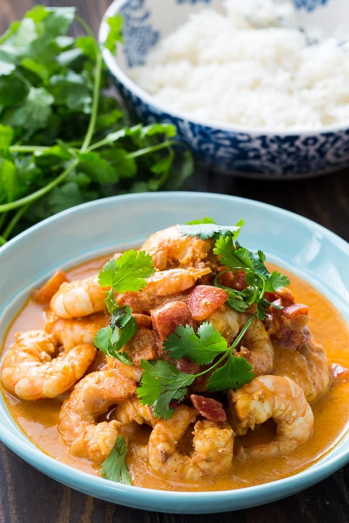Instant Pot Indian Butter Shrimp
