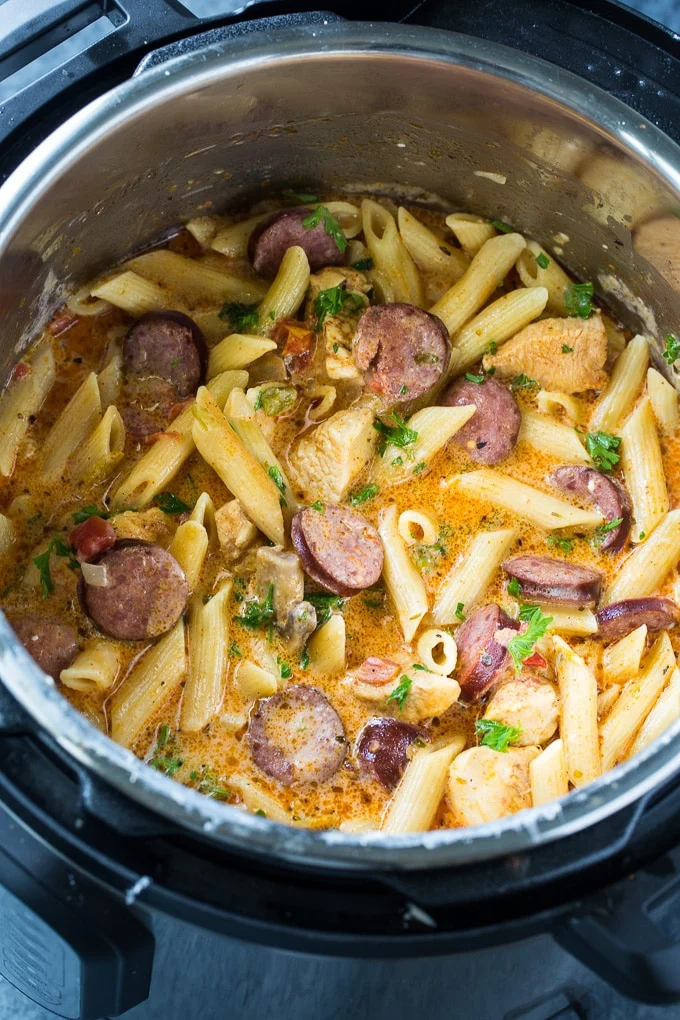Instant Pot Creamy Cajun Pasta