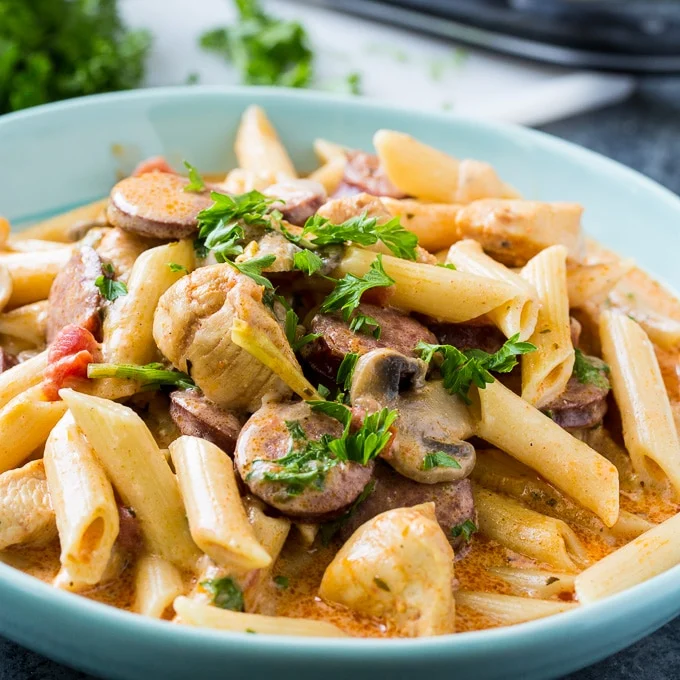 Instant Pot Creamy Cajun Pasta