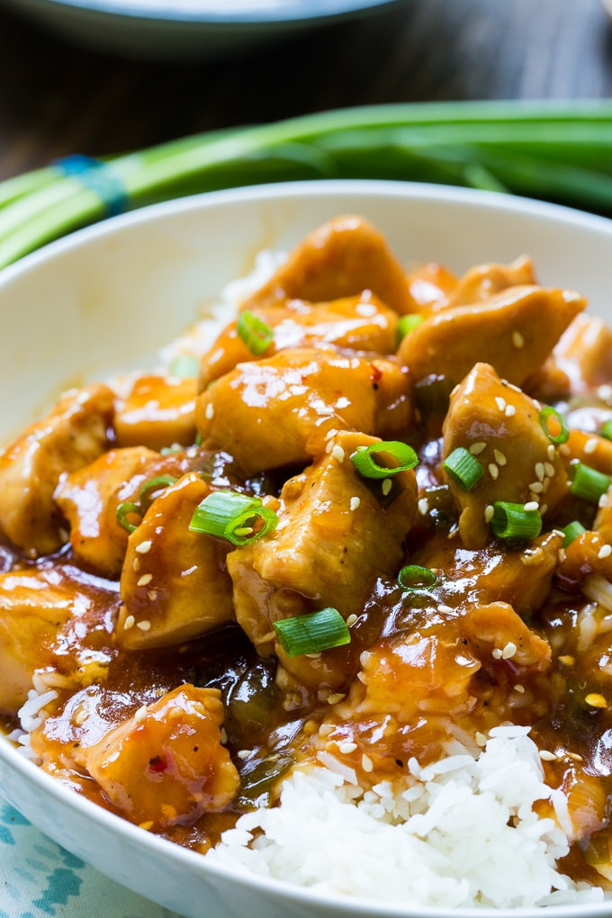 Instant Pot Honey Sesame Chicken