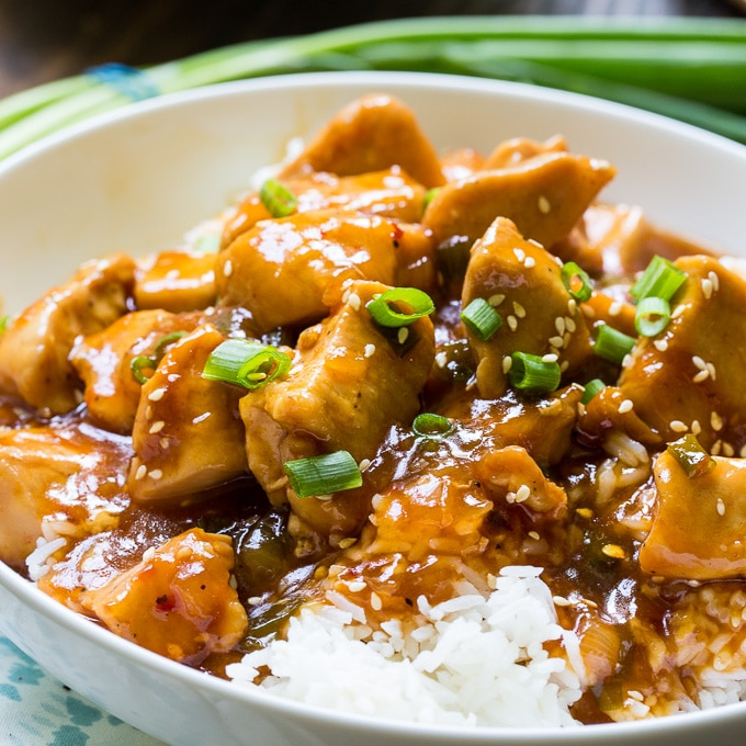 Instant Pot Honey Sesame Chicken