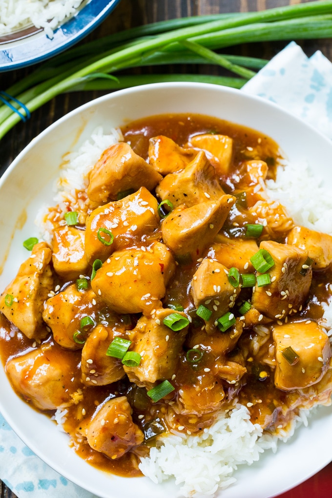Instant Pot Honey Sesame Chicken