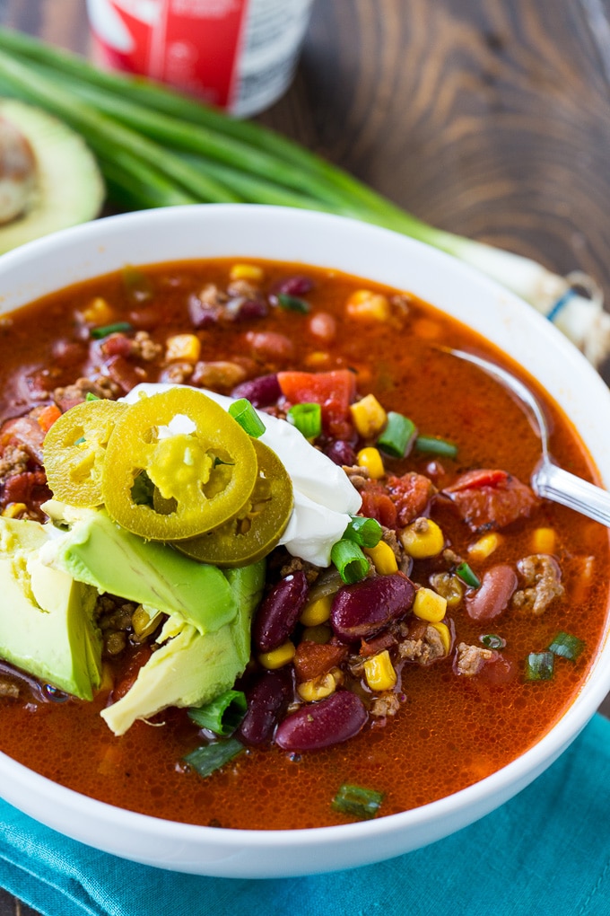 Instant Pot Taco Soup recipe