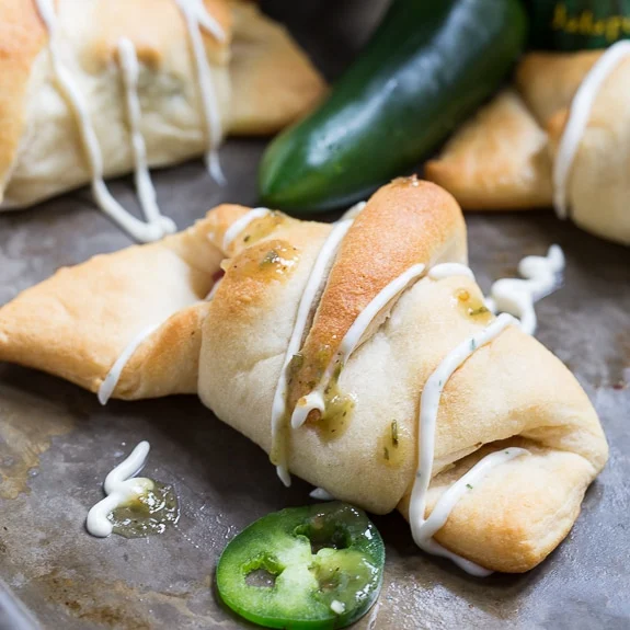 Jalapeno Popper Crescent Rolls
