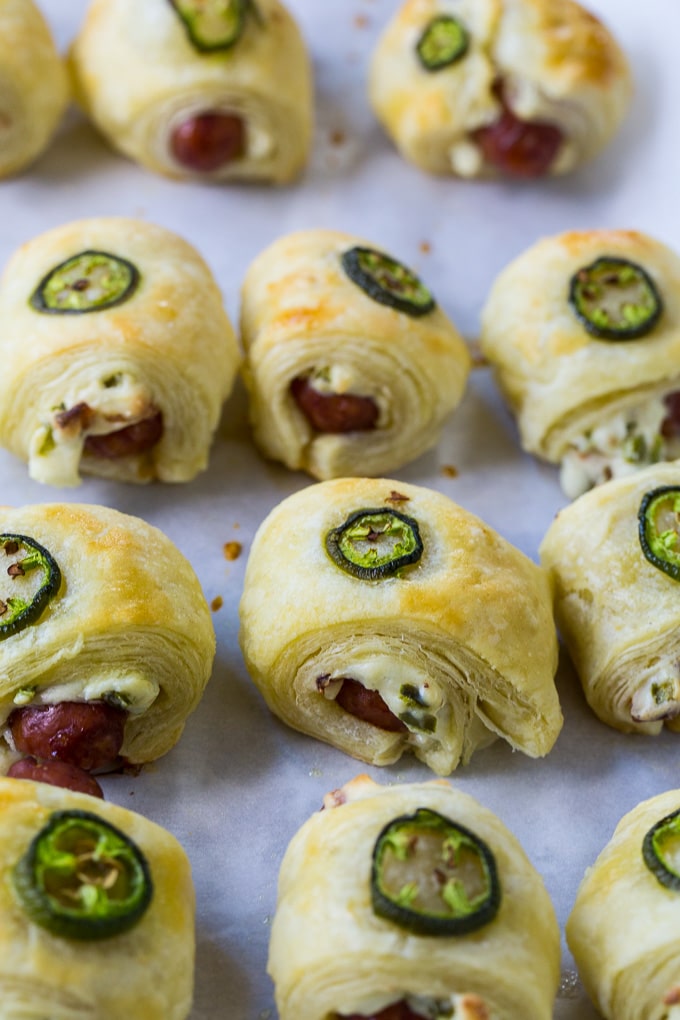 Jalapeno Popper Pigs in a Blanket
