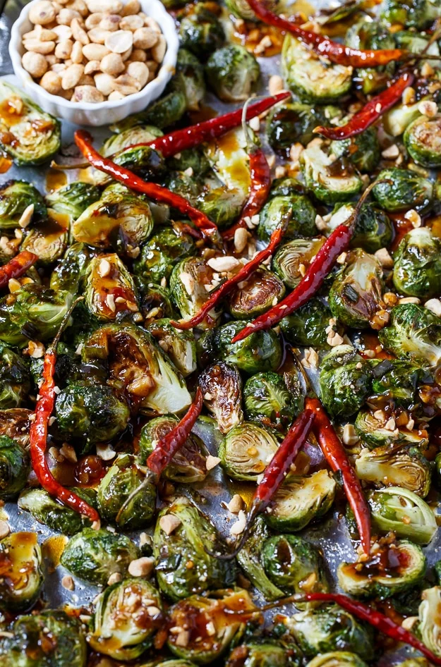 Kung Pao Brussels Sprouts