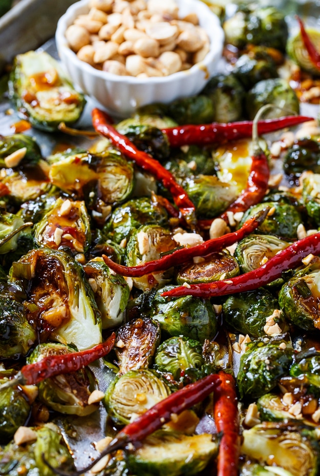 Kung Pao Brussels Sprouts