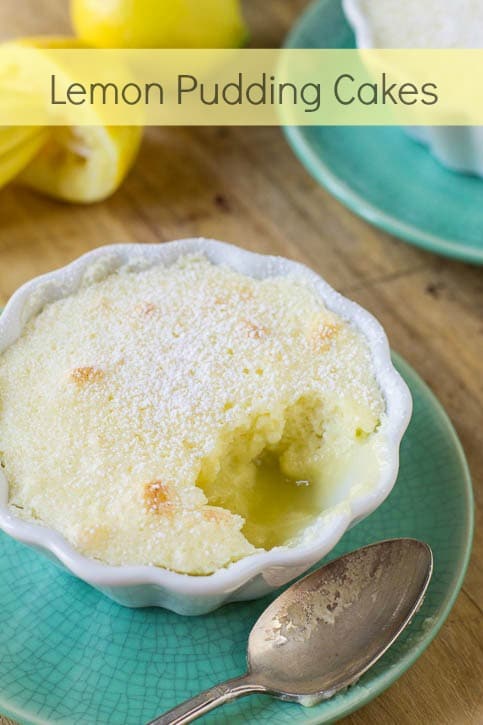Lemon Pudding Cakes