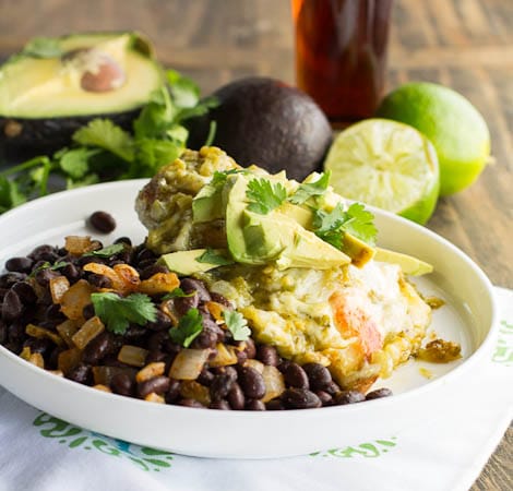 Margarita Chicken with Black Beans