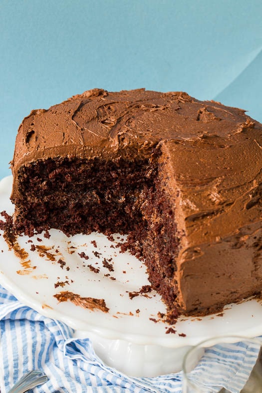 Duke's Chocolate Mayonnaise Cake -so moist!