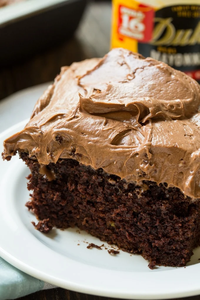 Chocolate Mayonnaise Sheet Cake