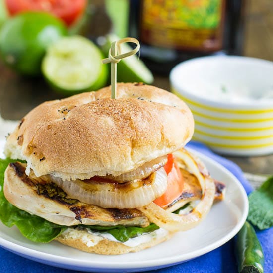 Mojito Chicken Sandwiches