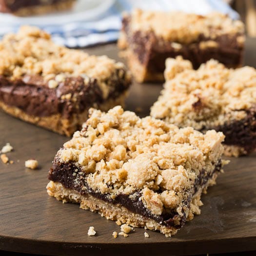 Chocolate Fudge Oatmeal Bars