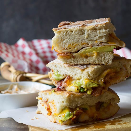 Chipotle Chicken Panini with Avocado