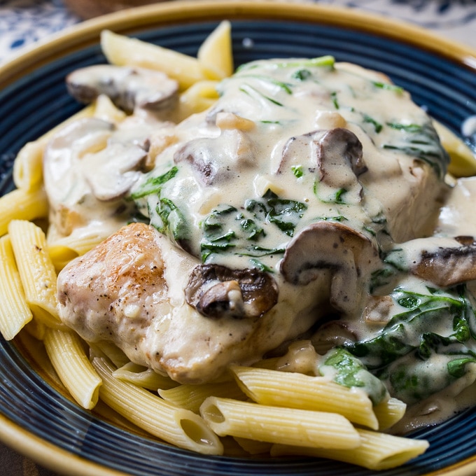 Creamy Parmesan Pork Chops
