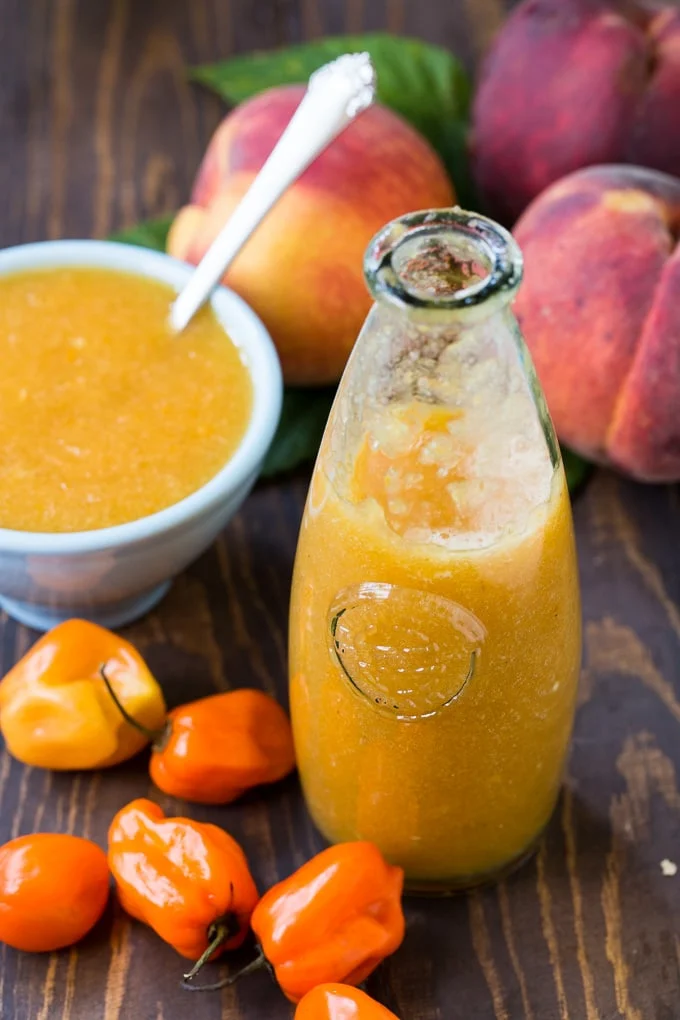 Peach Habanero Hot Sauce