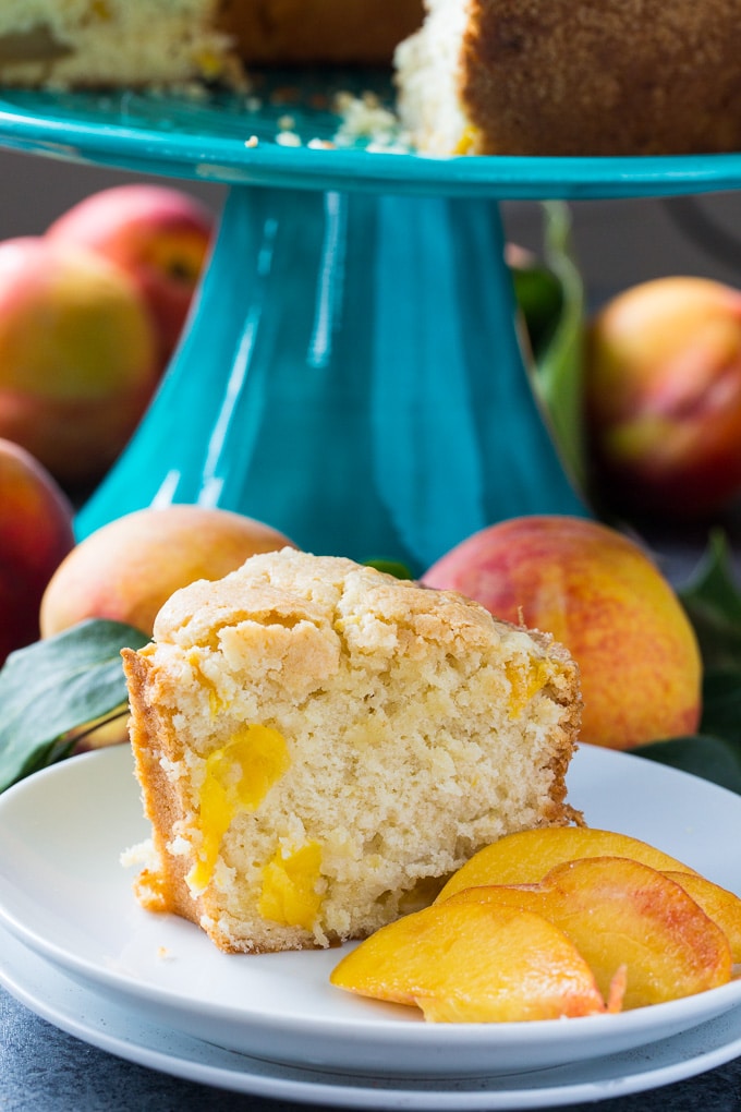 Georgia Peach Pound Cake