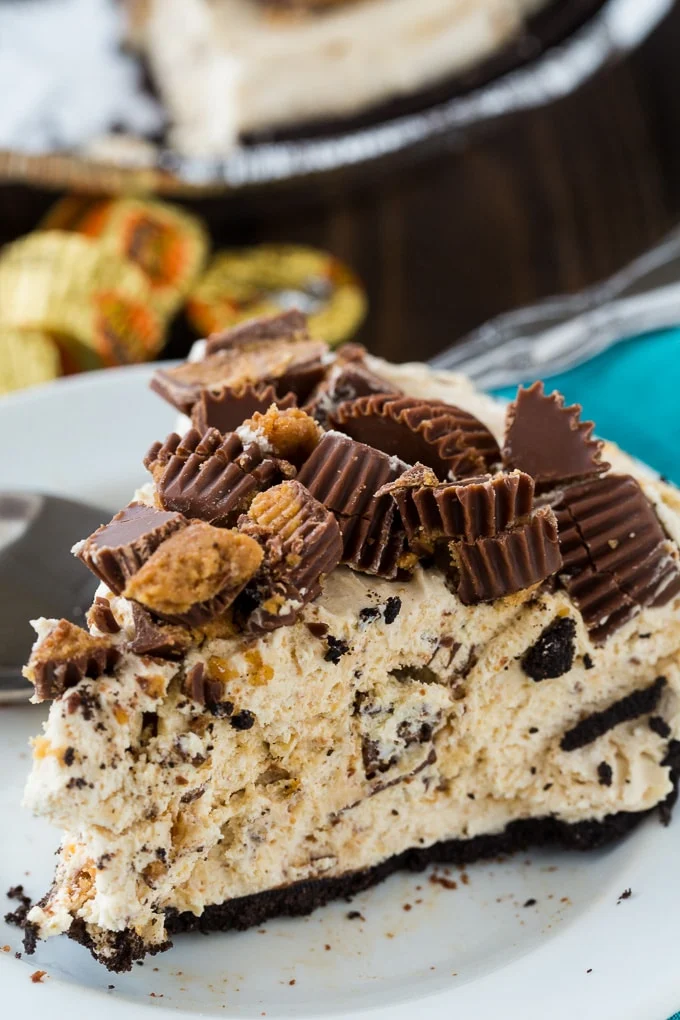 No Bake Peanut Butter Cup Pie recipe