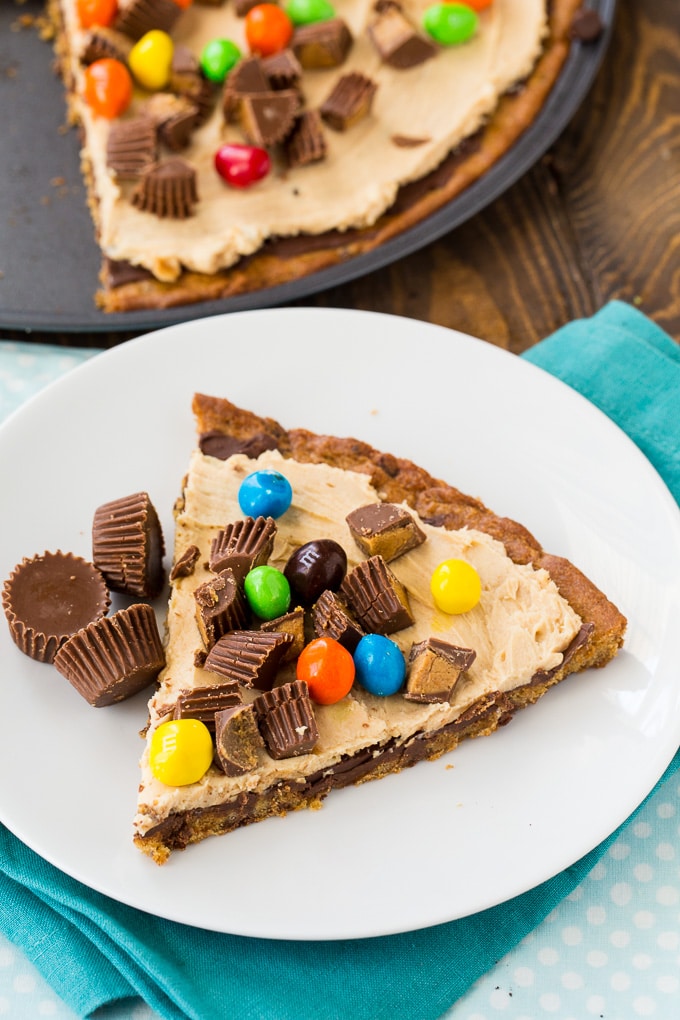 Peanut Butter Cup Dessert Pizza recipe
