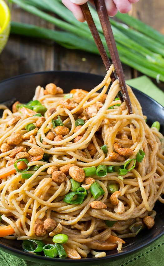 Peanut Sesame Noodles