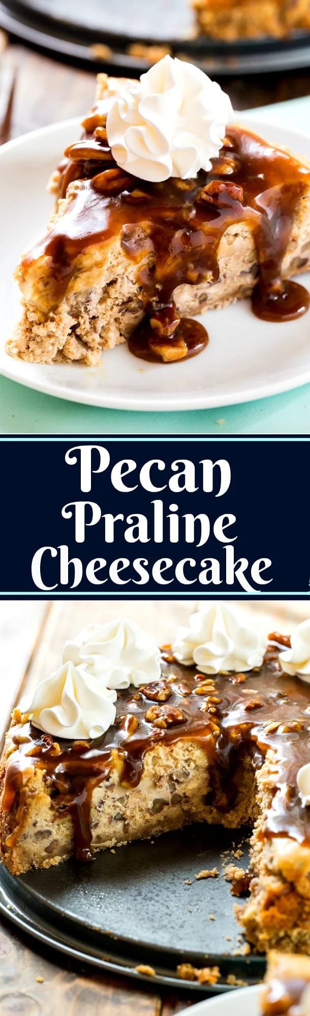 Pecan Praline Cheesecake