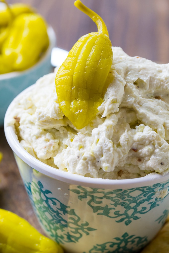 Three Cheese Pepperoncini Spread
