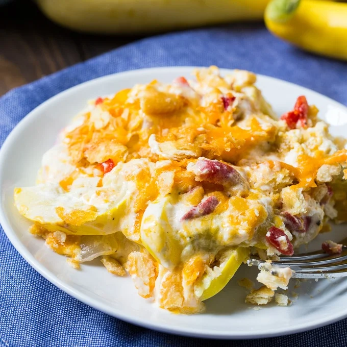 Pimento Cheese Squash Casserole