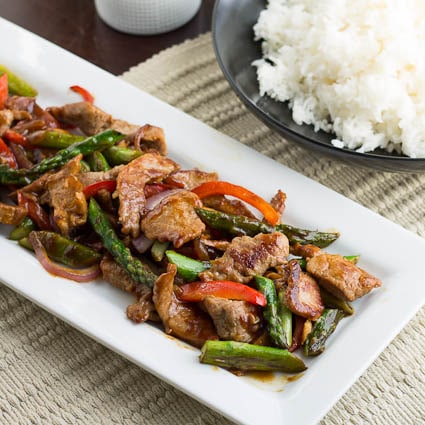 Pork and Asparagus Stir-Fry