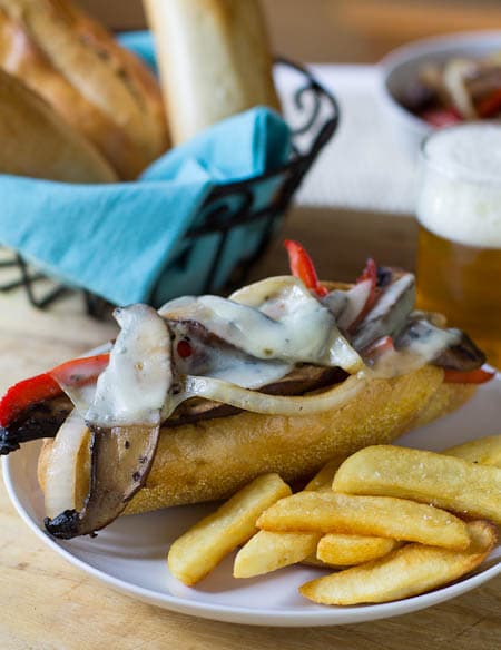 Portobello Cheesesteaks
