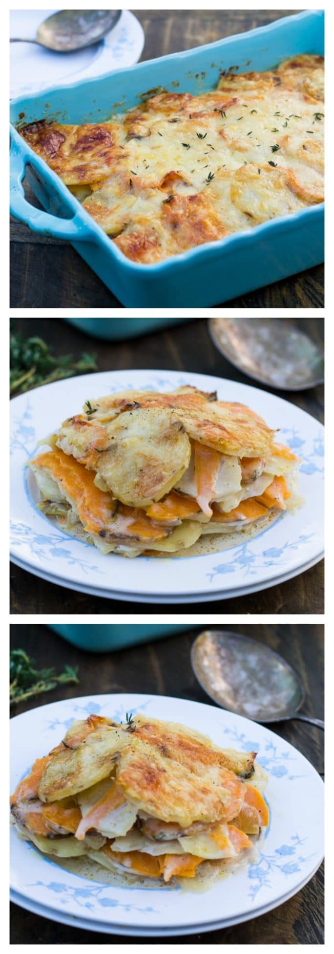 Caramelized Onion and Potato Gratin