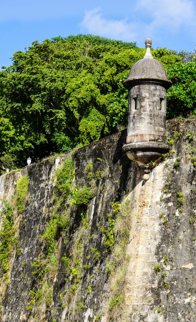 Wall around Old San Juan