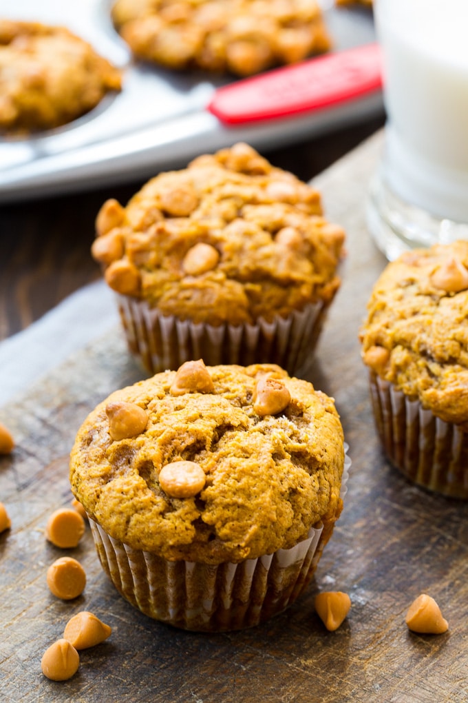 Pumpkin Butterscotch Muffins recipe