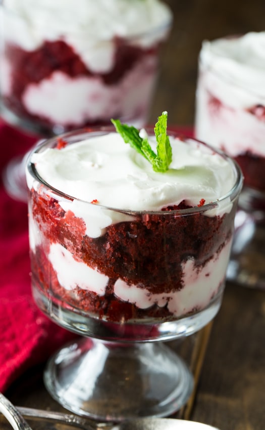 Red Velvet Trifle