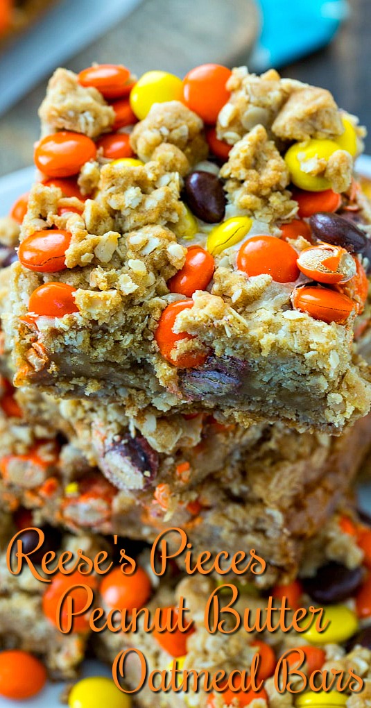 Stack of Reese's Pieces Bars