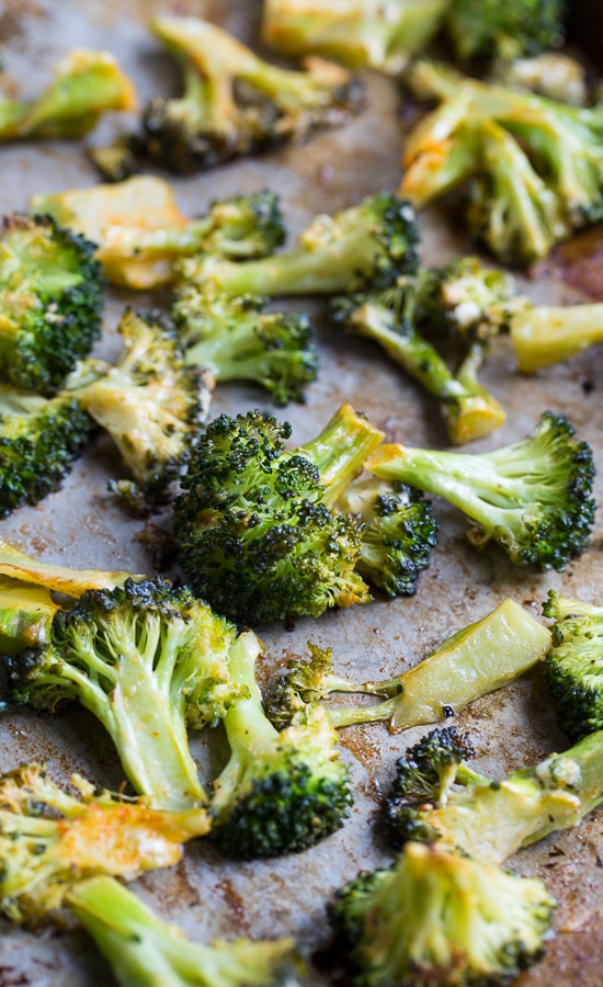 Spicy Roasted Broccoli