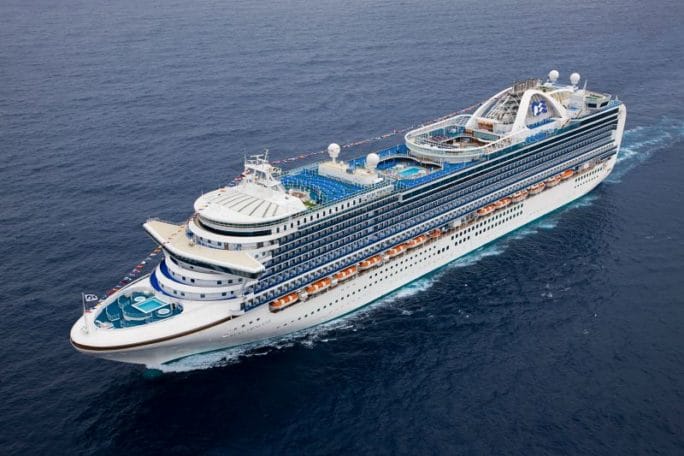 The Ruby Princess- Cruising the California Coast