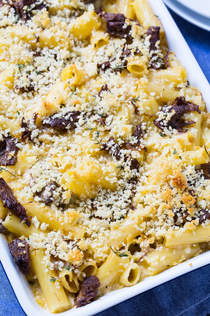 Short Rib Mac and Cheese with Gruyere