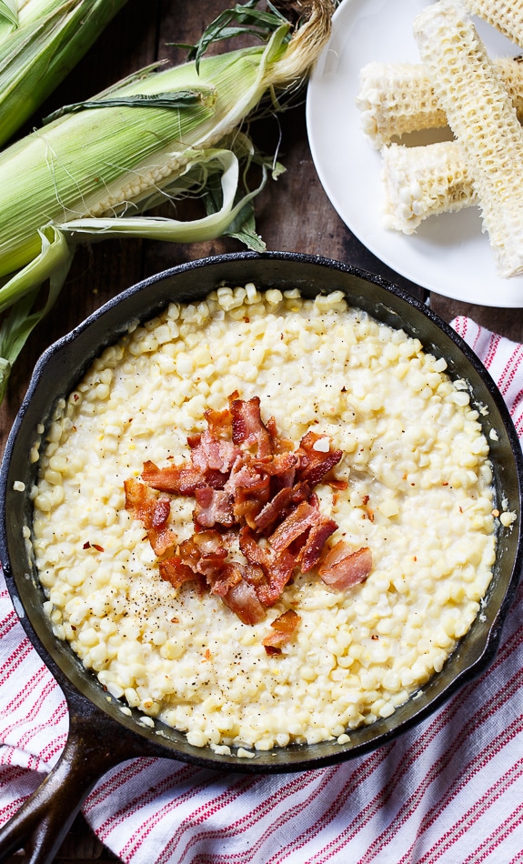 Country-Fried Skillet Corn