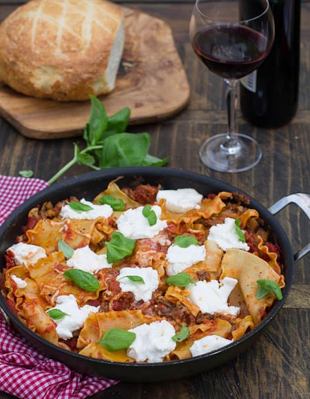Skillet Lasagna