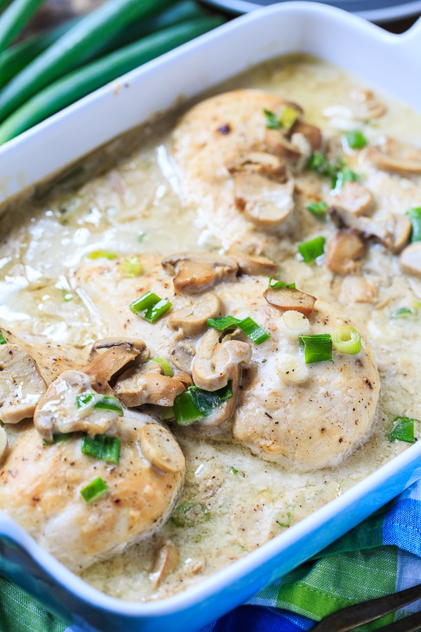 Smothered Chicken Breasts
