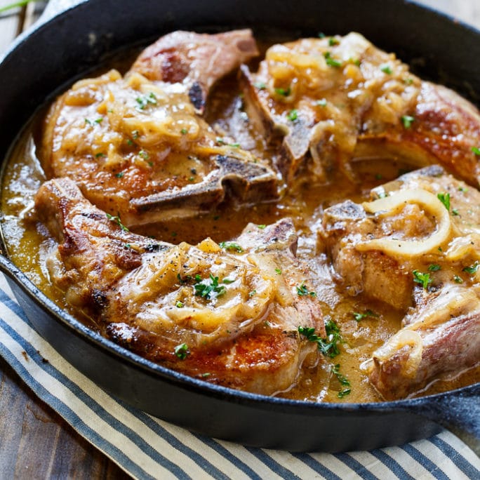 Smothered Southern Pork Chops