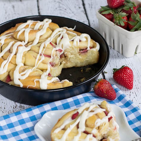 Strawberry Sweet Rolls