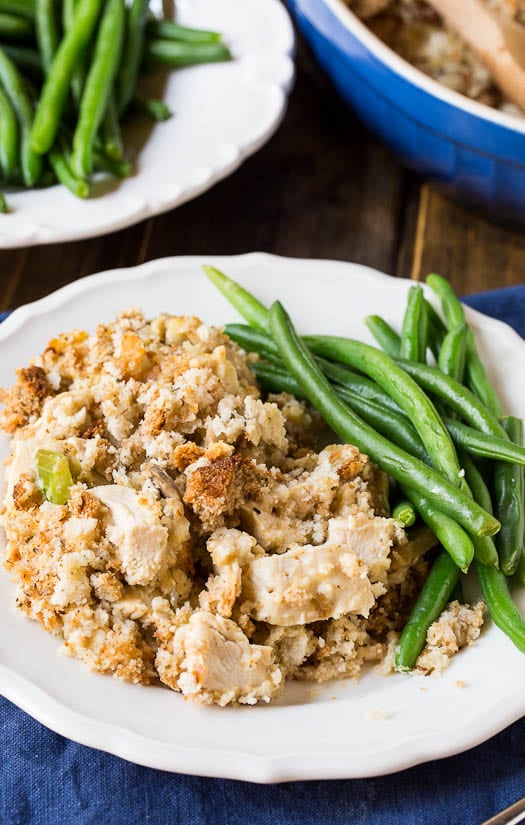 Chicken and Stuffing Casserole