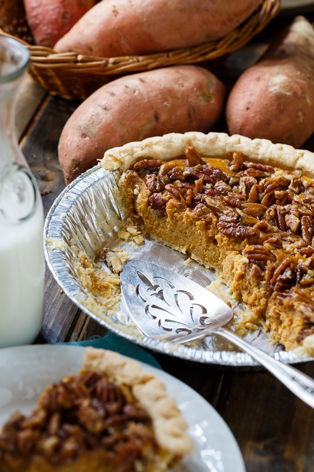 Lightened Up Sweet Potato Pie
