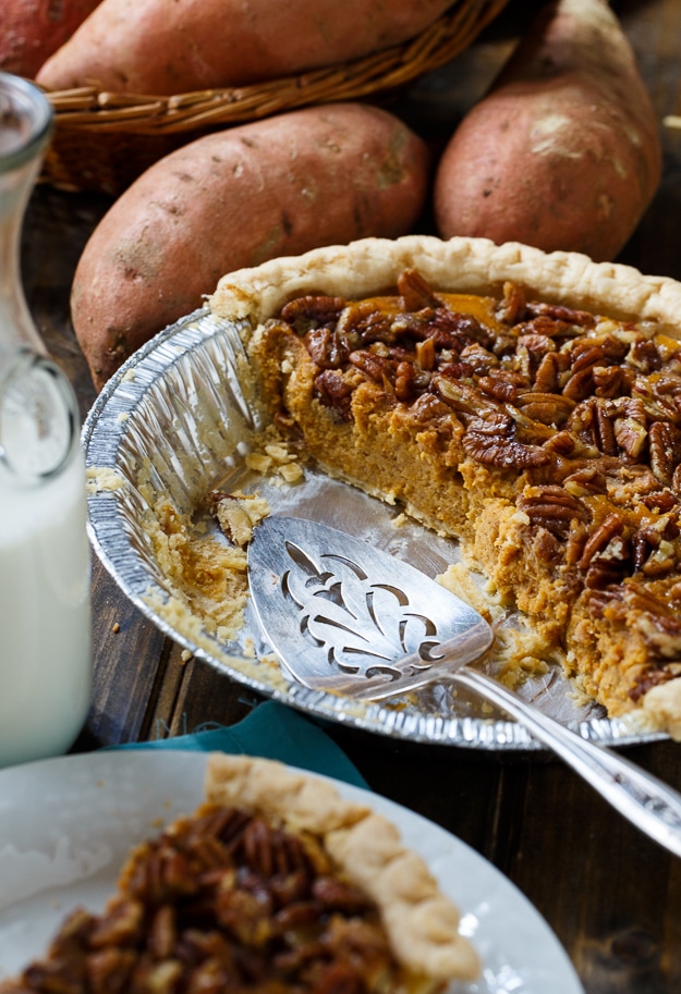 Lightened Up Sweet Potato Pie